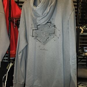Harley-Davidson Charcoal Gray Men's Hoodie